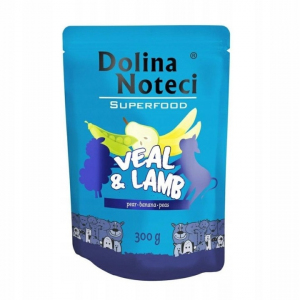 Dolina Noteci Superfood Adult 300g Cielęcina i Jagnięcina Mokra Karma dla psa