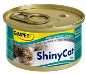 GM SHINY CAT HUNCHEN&GARNELEN 70G PUSZKA KOT