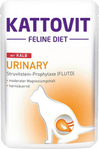 KATTOVIT SASZ 85G URINARY CIELĘCINA DIETA DLA KOTÓW 77229 /24