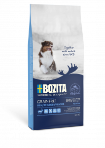 Bozita Dog Grain Free Adult Plus Reindee 12,5kg