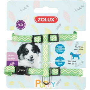 ZOLUX Szelki Puppy PIXIE 8 mm kol. zielony