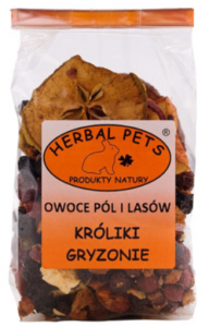 HERBAL PETS Owoce Pól i Lasów Króliki i Gryzonie 100g