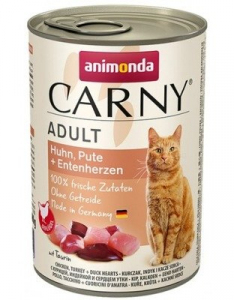 ANIMONDA Carny Kot 400g Adult kurczak indyk kacze serca 83-741