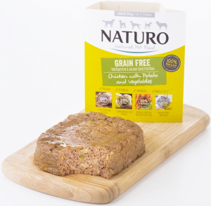 Naturo GRAIN FREE KURCZAK z ziemniakami i warzywami 400g