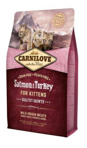 Carnilove Cat Salamon & Turkey Kitten 2kg