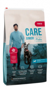 MERA CARE Junior 1 kg Huhn, karma dla psów juniorów duże rasy od 6 mies. życia, z kurczakiem