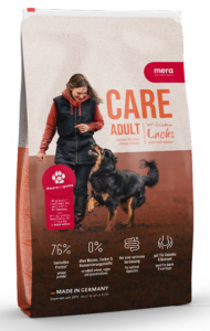 MERA CARE Adult 1 kg Lachs, karma dla dorosłych aktywnych psów z łososiem