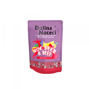 Dolina Noteci Superfood Adult 300g Sarna i Wołowina Mokra Karma dla psa