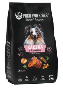 P.Z. Karma sucha dla psów Kaczka z Łososiem 9 kg