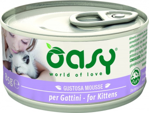 OASY NATURAL PUSZKA - MOUSSE KITTEN 85G