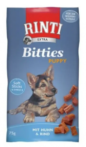 FN PIES SNAKS RINTI PUPPY KURA/WOŁ 75G 91305 /16