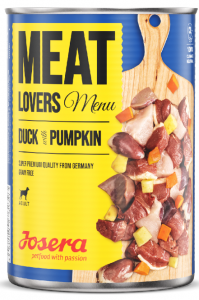 MEATLOVERS MENU KACZKA DYNIA 400G JOSERA