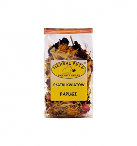 HERBAL PETS Płatki Kwiatów Papugi 30g