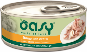 OASY NATURAL PUSZKA - TUŃCZYK Z DORADĄ 70G