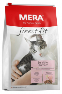 MERA FINEST FIT Sensitive Stomach, karma dla wrażliwych kotów, ze świeżym mięsem drobiowym i rumiankiem 10 kg