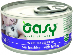 OASY NATURAL PUSZKA - MOUSSE INDYK 85G