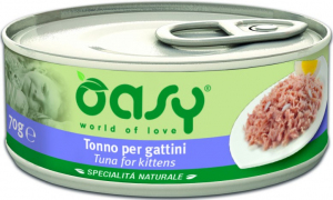 OASY NATURAL PUSZKA - TUŃCZYK KITTEN 70G