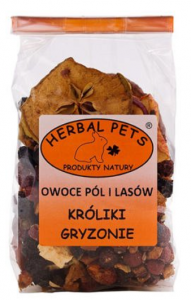 HERBAL PETS Owoce Pól i Lasów II Króliki i Gryzonie 75g