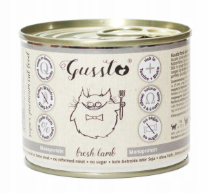 Gussto Cat - Fresh Lamb 200g