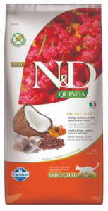 N&D CAT QUINOA SKIN & COAT HERRING 5 KG