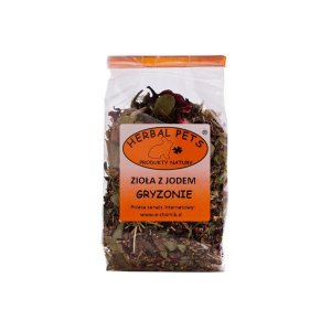 Herbal pets zioła z jodem gryzonie 50g