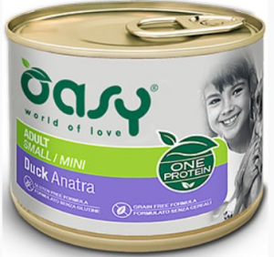 OASY ONE PROTEIN - ADULT MINI - KACZKA 200G