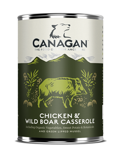 Canagan Dog Can Chicken&Wild Boar Casserole 400g