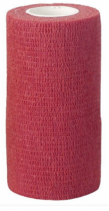 Samoprzylepny bandaż EquiLastic 10 cm czerwony Kerbl