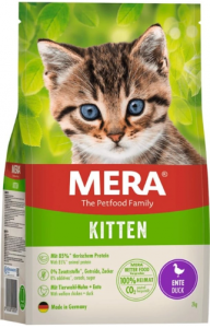 MERA CATS Kitten Ente, karma dla kociąt z kaczką, 2 kg + 400 g prezent
