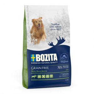 Bozita Dog Grain Free Adult Plus Elk 1,1kg