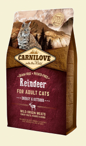 Carnilove Cat Reindeer Energy & Outoodor 2kg