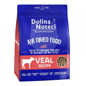 Dolina Noteci Superfood Adult Danie z Cielęciny Sucha Karma dla kota op.1 kg