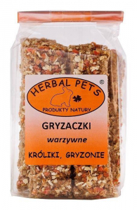 HERBAL PETS Gryzaczki Warzywne 160g