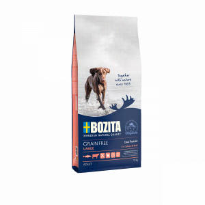 Bozita Dog Grain Free Salmon & Beef LARGE 12kg