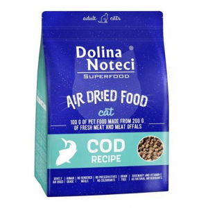 Dolina Noteci Superfood Adult Danie z Dorsza Sucha Karma dla kota op.1 kg