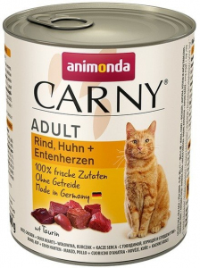 ANIMONDA Carny Kot 800g Adult wołowina kurczak kacze serca 83-734