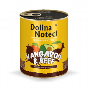 Dolina Noteci Superfood Adult 800g Kangur i Wołowina Mokra Karma dla psa