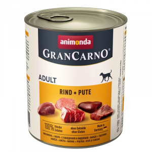 ANIMONDA GranCarno Pies 800g Adult wołowina z indykiem 82-743