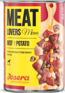 MEATLOVERS MENU WOŁOWINA Z ZIEMNIAKAMI 400G JOSERA